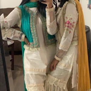 Pakistani Outfit. Message for more pictures!